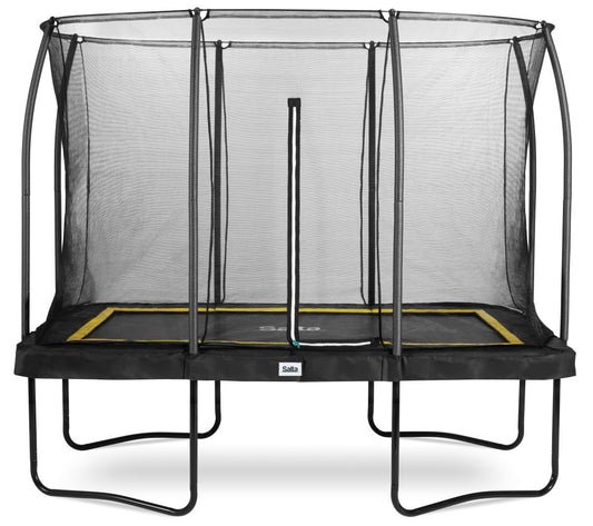 Salta Trampolin Comfort Edition - 305x214cm - Rechteckig Schwarz – 305x214 cm / Schwarz / Rechteckig