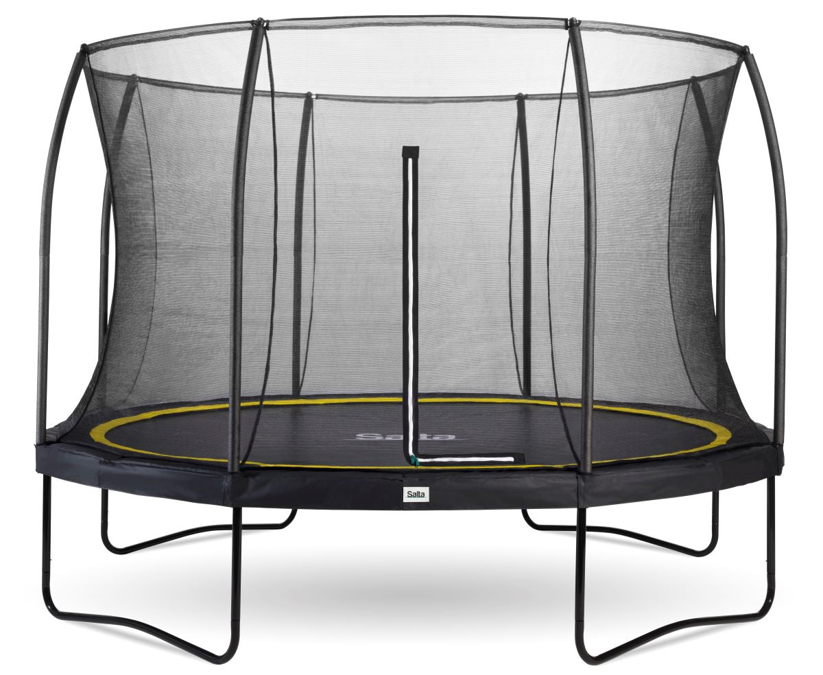 Salta Trampolin Comfort Edition - 366cm - Rund Schwarz - machsport