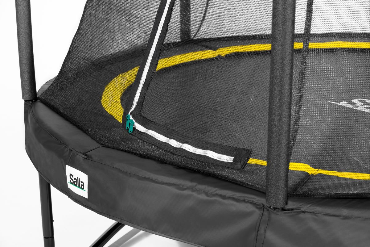 Salta Trampolin Comfort Edition - 366cm - Rund Schwarz - machsport – Bild 