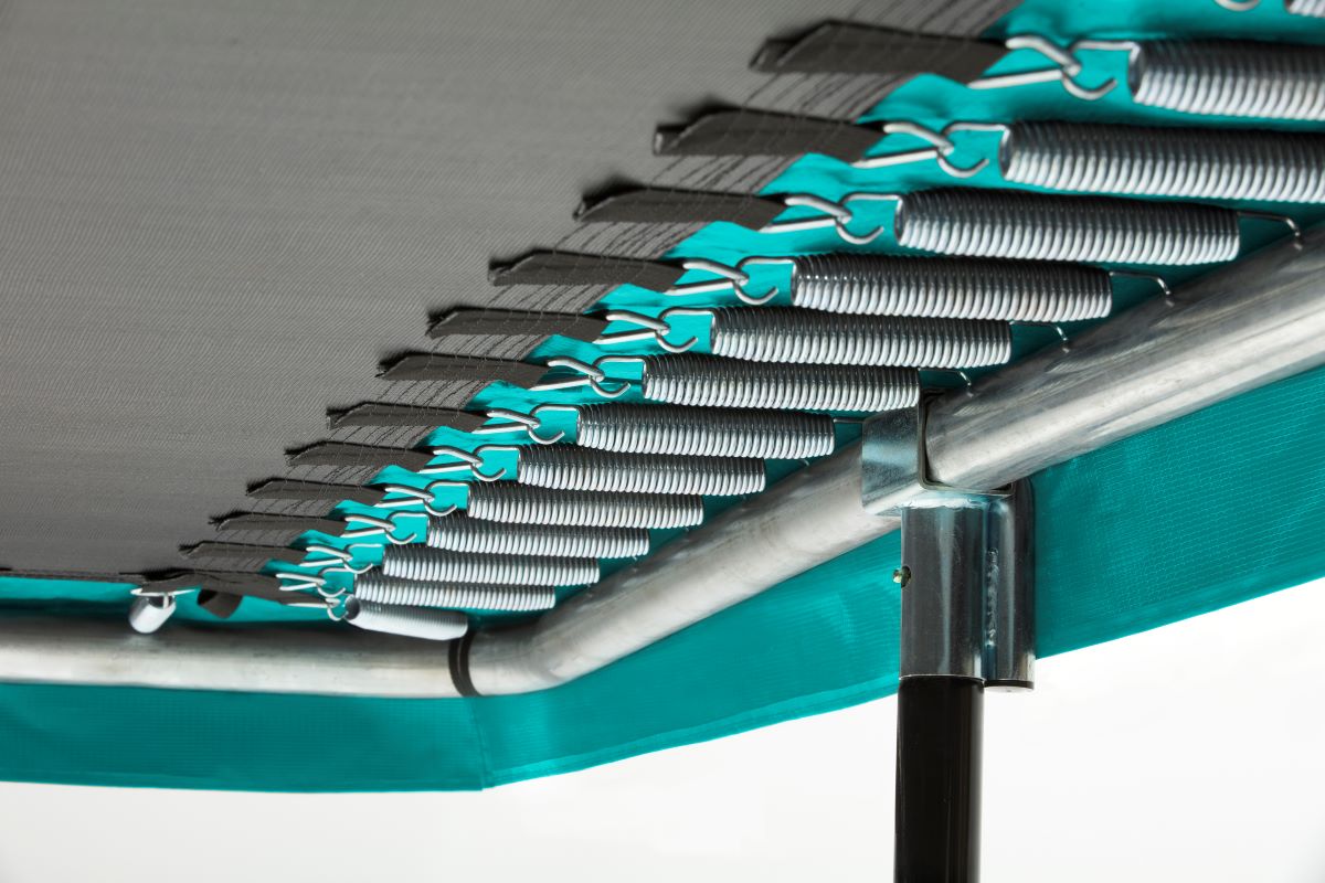 Salta Trampolin Comfort Edition - 366x244cm - Rechteckig Grün - machsport