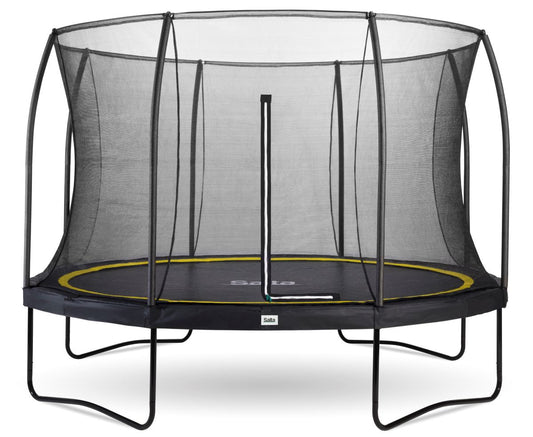 Salta Trampolin Comfort Edition - 396cm - Rund Schwarz – ⌀ 396 cm / Rund / Schwarz