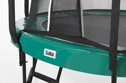 Salta Trampolin First Class - 251cm - Rund Grün - machsport