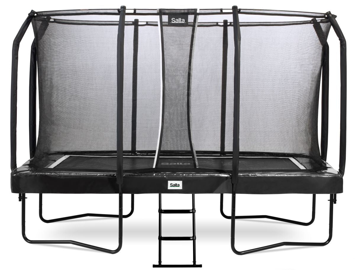 Salta Trampolin First Class - 366x214cm - Rechteckig Grün - machsport – Bild 