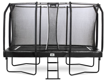 Salta Trampolin First Class - 366x214cm - Rechteckig Schwarz - machsport