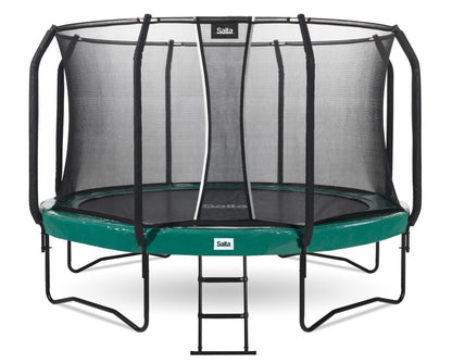 Salta Trampolin First Class - 427cm - Rund Grün - machsport