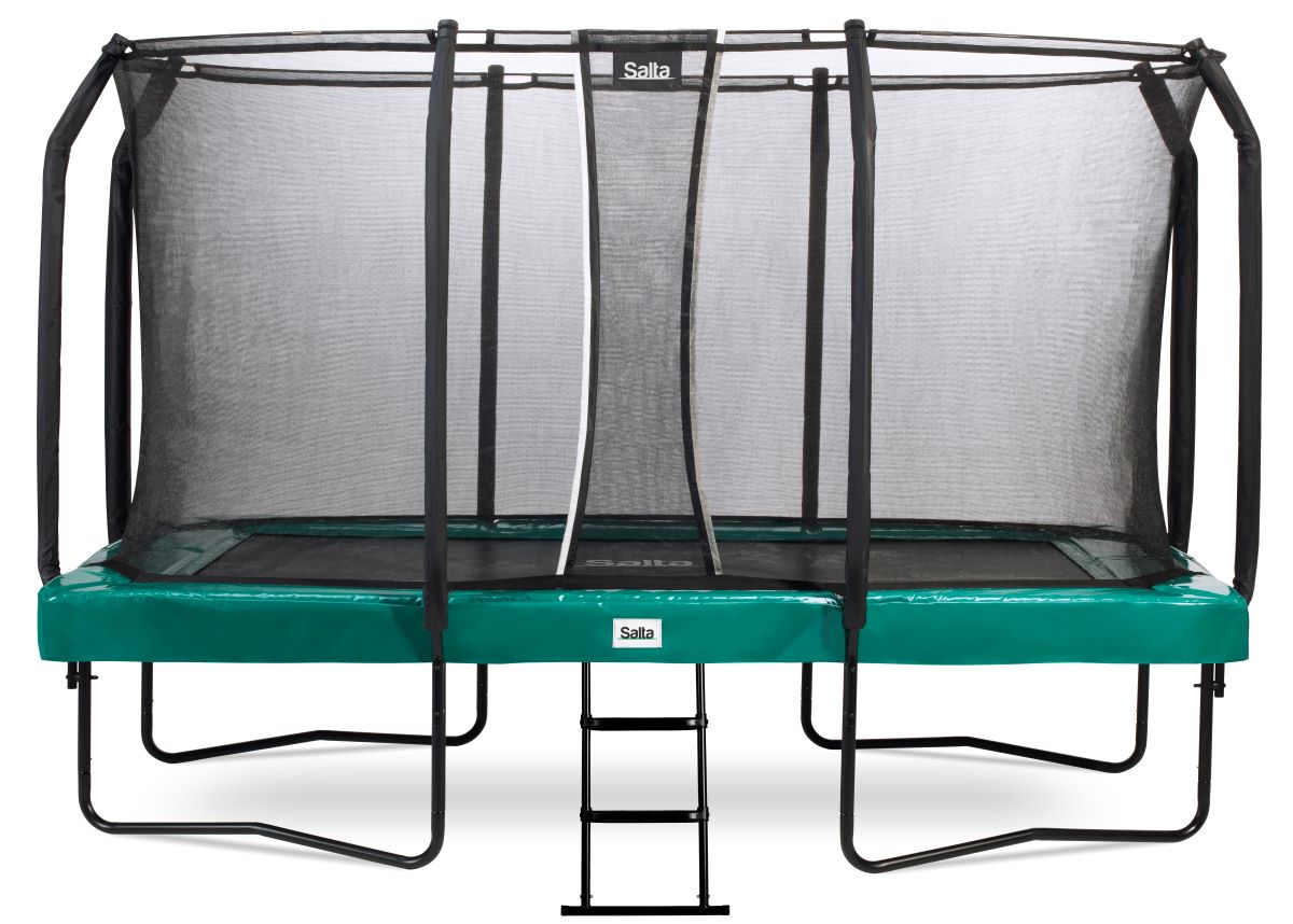 Salta Trampolin First Class - 427x244cm - Rechteckig Grün - machsport