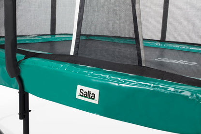Salta Trampolin First Class - 427x244cm - Rechteckig Grün - machsport