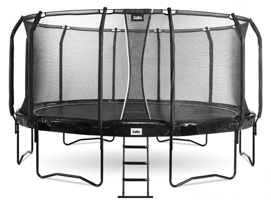 Salta Trampolin First Class - 487cm - Rund Schwarz – ⌀ 487 cm / Schwarz / Rund