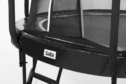Salta Trampolin First Class - 487cm - Rund Schwarz - machsport