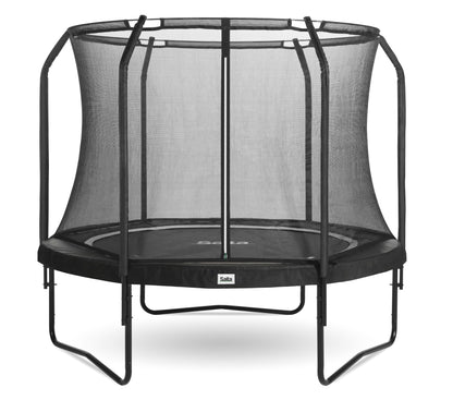 Salta Trampolin Premium Black Edition - 183cm - Rund Schwarz - machsport