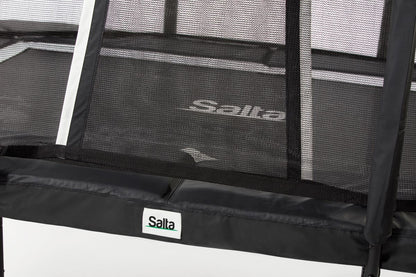Salta Trampolin Premium Black Edition - 214x153cm - Rechteckig Schwarz - machsport
