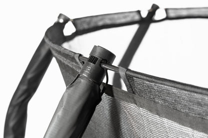 Salta Trampolin Premium Black Edition - 214x153cm - Rechteckig Schwarz - machsport