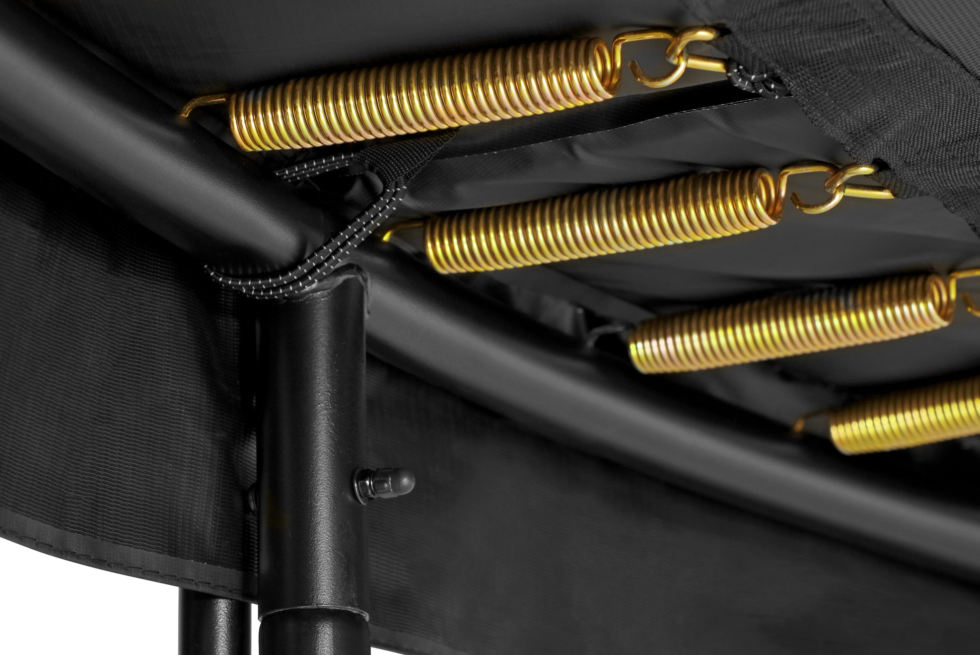 Salta Trampolin Premium Black Edition - 251cm - Rund Schwarz - machsport – Bild 