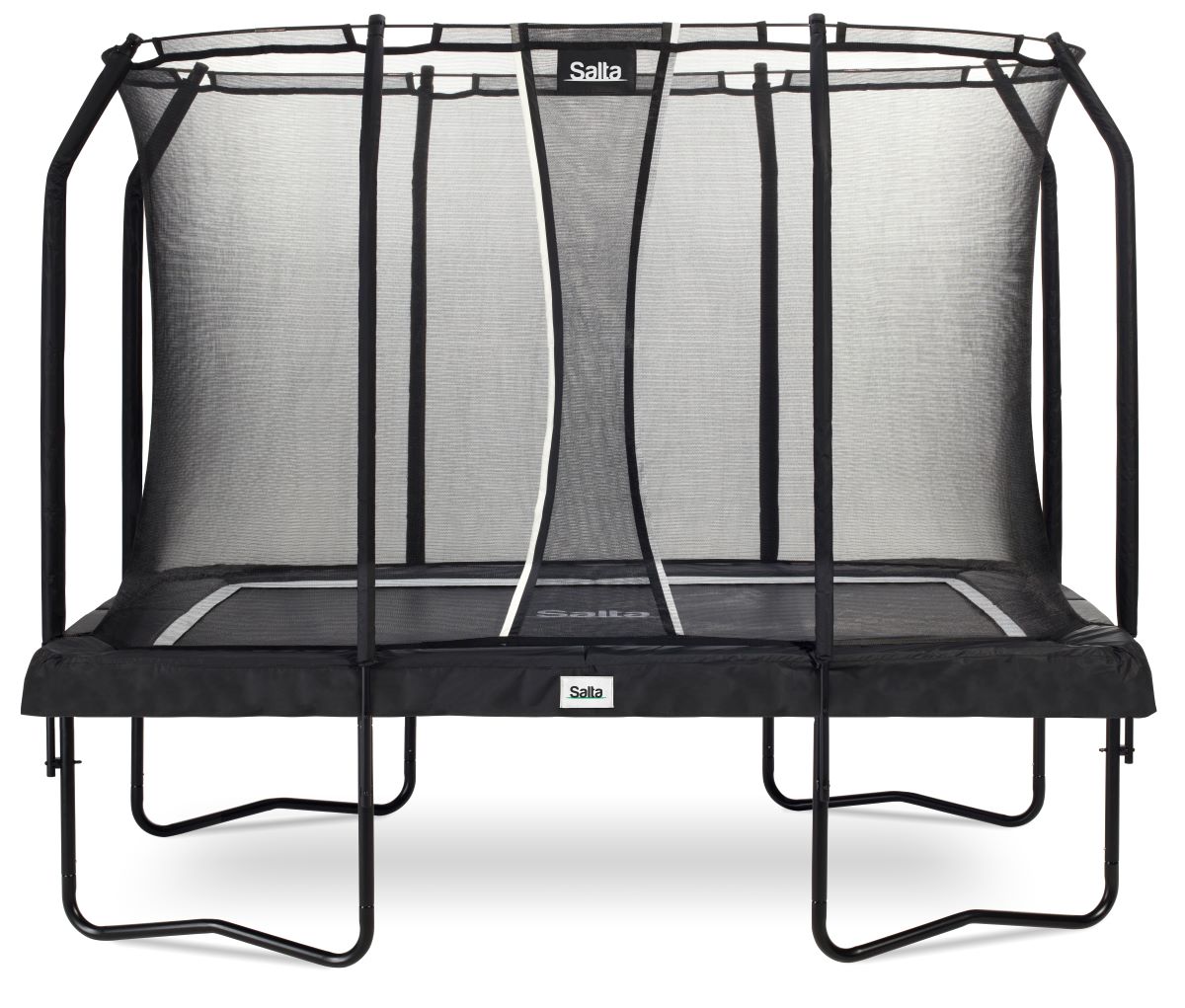 Salta Trampolin Premium Black Edition - 305x214cm - Rechteckig Schwarz - machsport