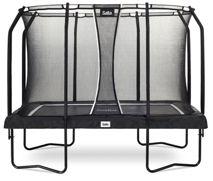 Salta Trampolin Premium Black Edition - 305x214cm - Rechteckig Schwarz - machsport
