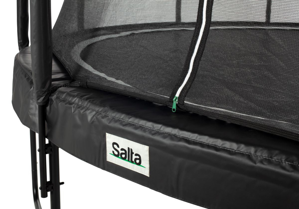 Salta Trampolin Premium Black Edition - 457cm - Rund Schwarz - machsport – Bild 