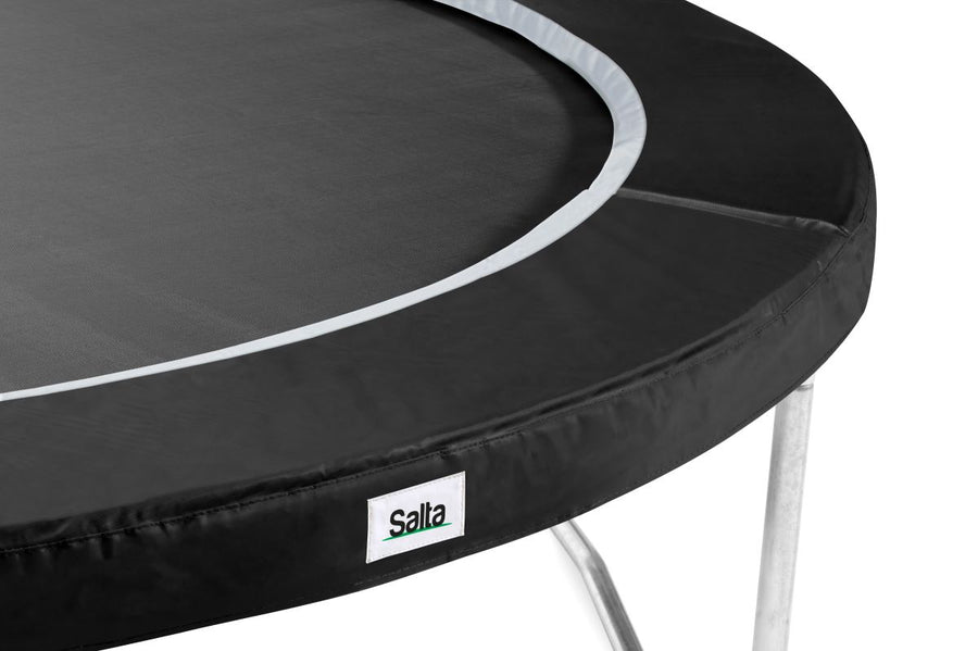 Salta Schutzrand 366cm - Universell - Rund Schwarz - machsport