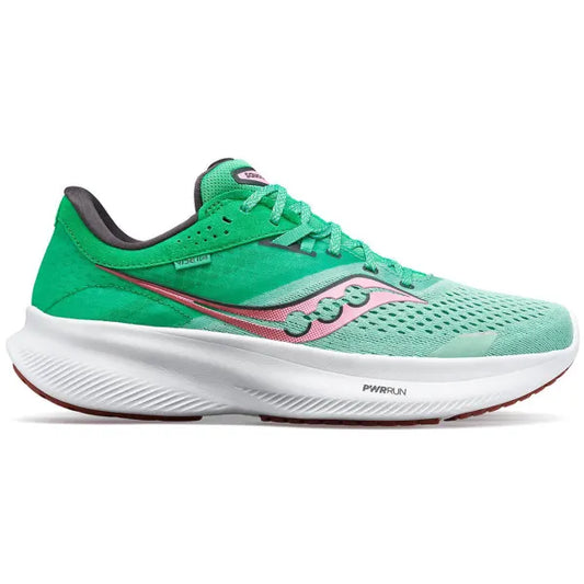 Saucony Damenlaufschuhe Ride 16 – grün / 41