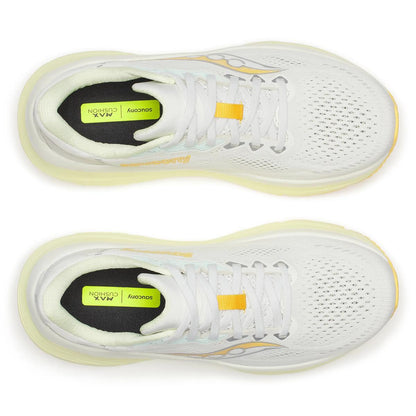 Damenlaufschuhe von Saucony, gestützt, Modell Guide 19, mit atmungsaktivem Obermaterial und flexibler Laufsohle.