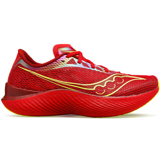 Saucony Herrenlaufschuhe Endorphin Pro 3 – rot / 42,5