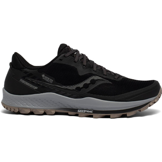 Saucony Herrenlaufschuhe Peregrine 11 GTX – schwarz / 42,5