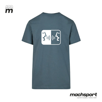 Borg Linz Shirt dusty blue - KOMMUNIKATION - machsport