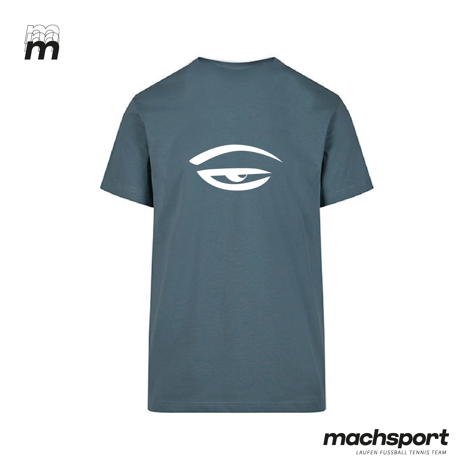 Borg Linz Shirt dusty blue - KUNST - machsport – Bild 