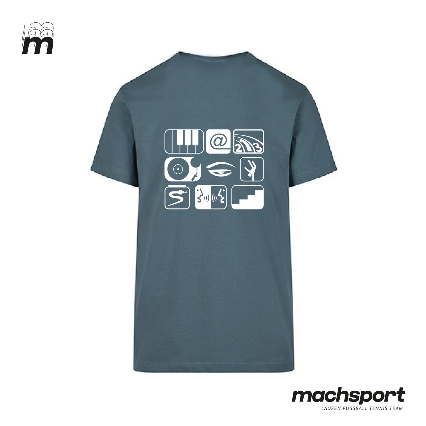 Borg Linz Shirt dusty blue - LEHRER - machsport