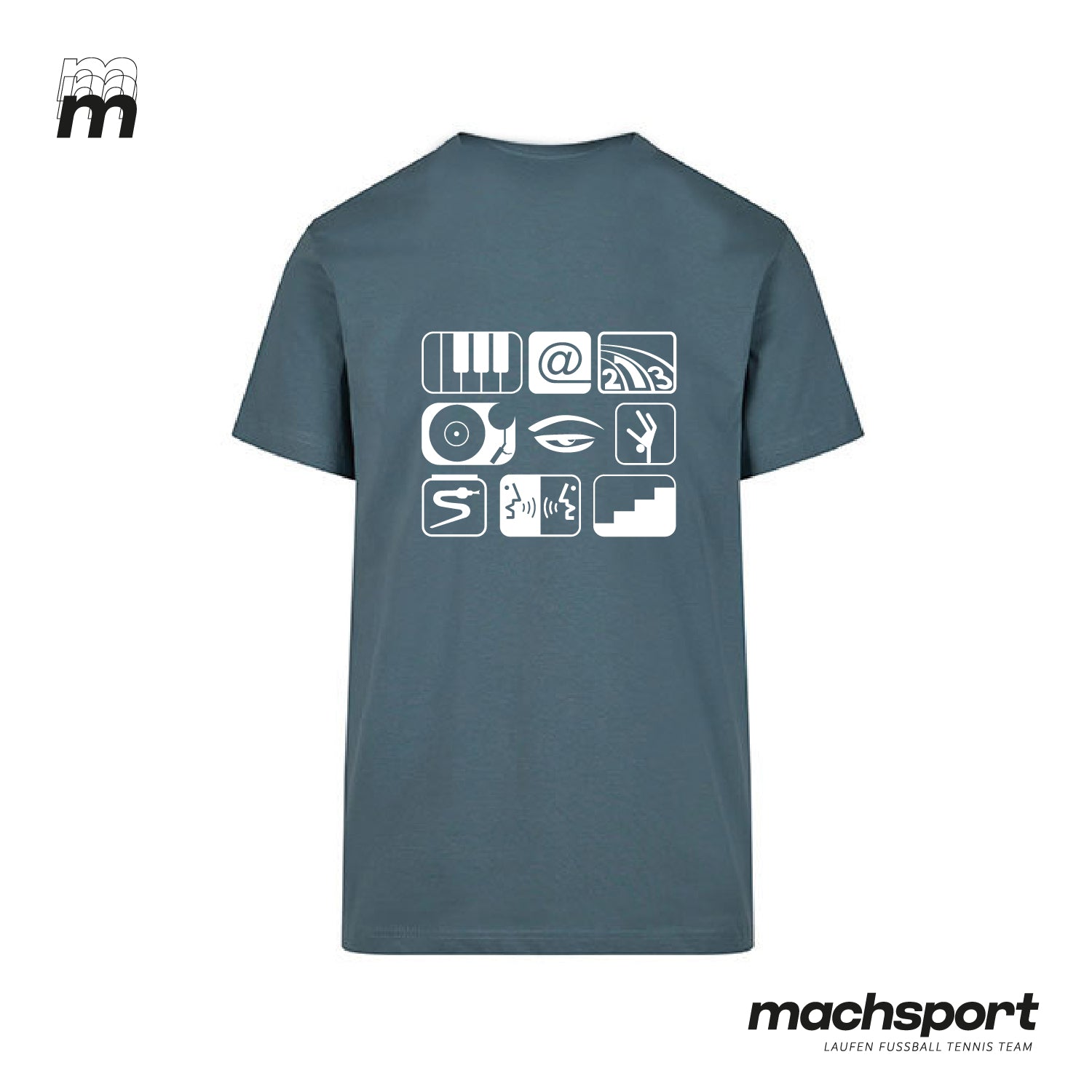 Borg Linz Shirt dusty blue - LEHRER - machsport – Bild 