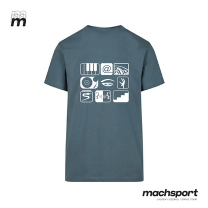 Borg Linz Shirt dusty blue - LEHRER - machsport