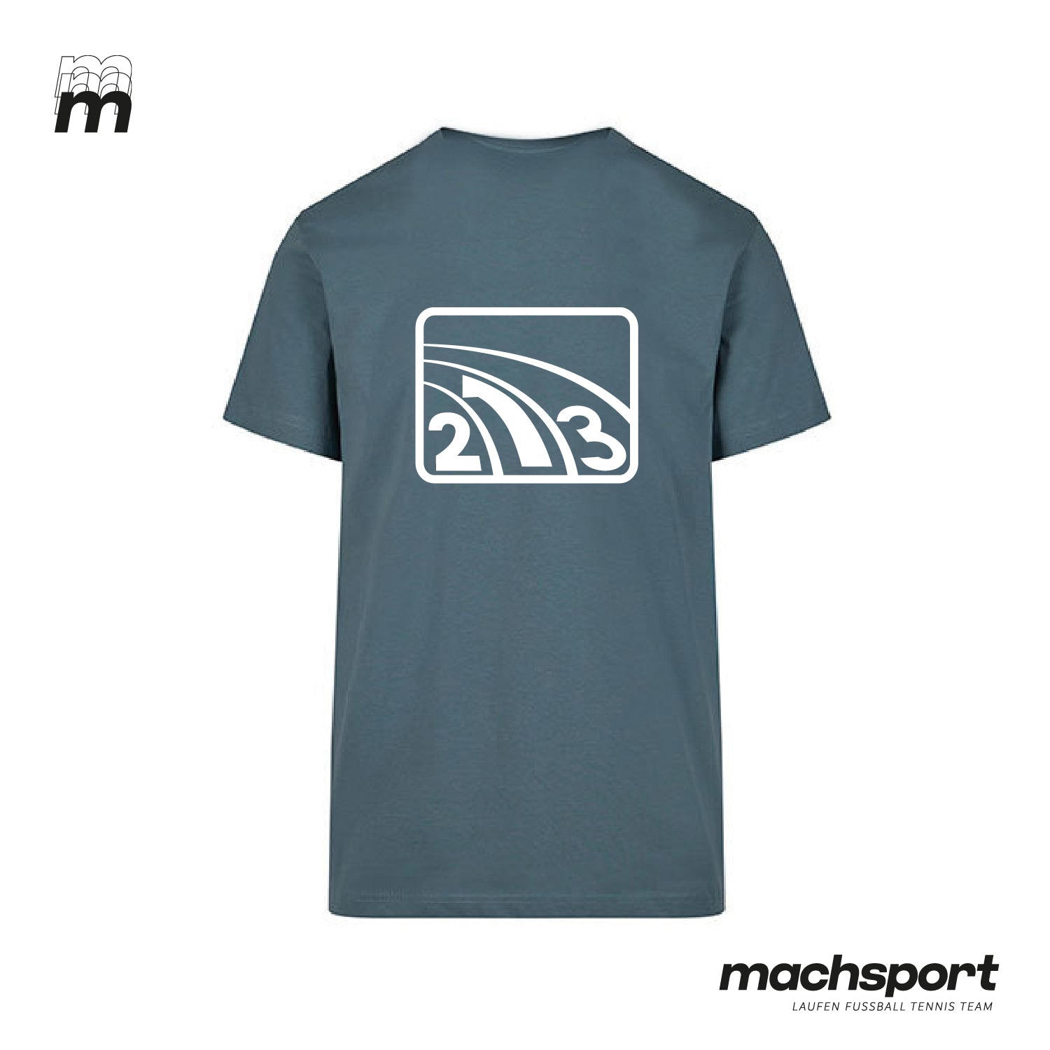 Borg Linz Shirt dusty blue - LEISTUNGSSPORT - machsport – Bild 