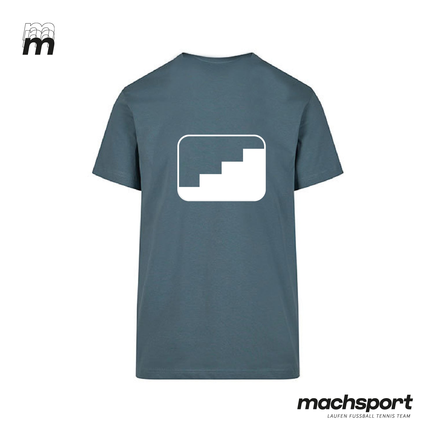 Borg Linz Shirt dusyt blue - ÜBERGANGSSTUFE - machsport – Bild 