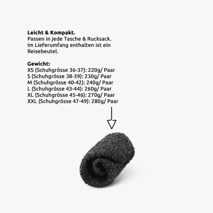 Skinners Sockenschuhe 2.0 compression anthracite - machsport – Bild 