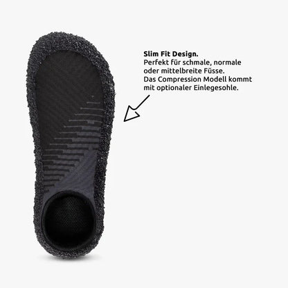 Skinners Sockenschuhe 2.0 compression anthracite - machsport