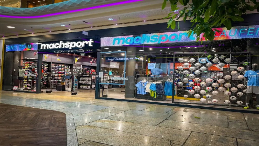 Filiale von machsport in der Plus-City in Pasching