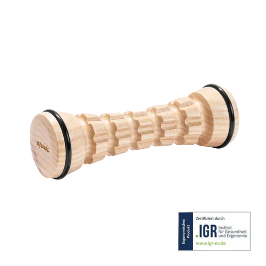 Styleholz Fußmassage-Roller – braun / ONE SIZE