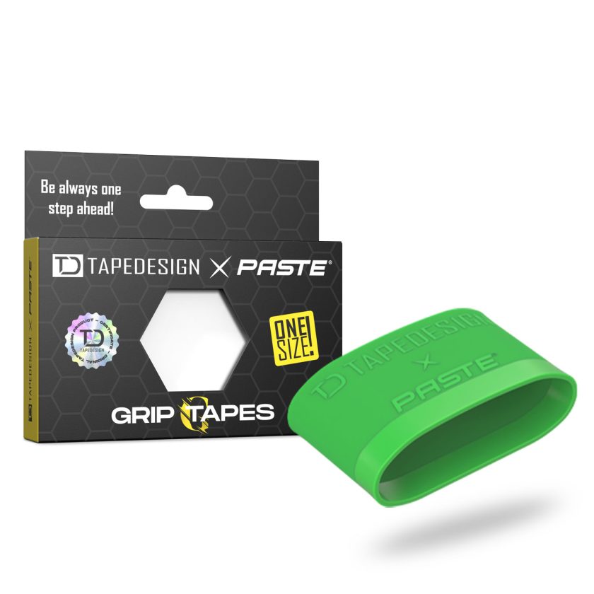 Tapedesign Schienbeinschonerhalter x Paste Grip Tapes, Grün - machsport