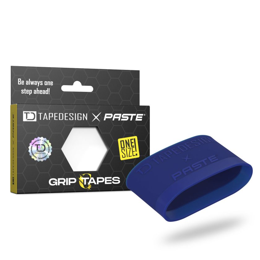 Tapedesign Schienbeinschonerhalter x Paste Grip Tapes, Navy - machsport