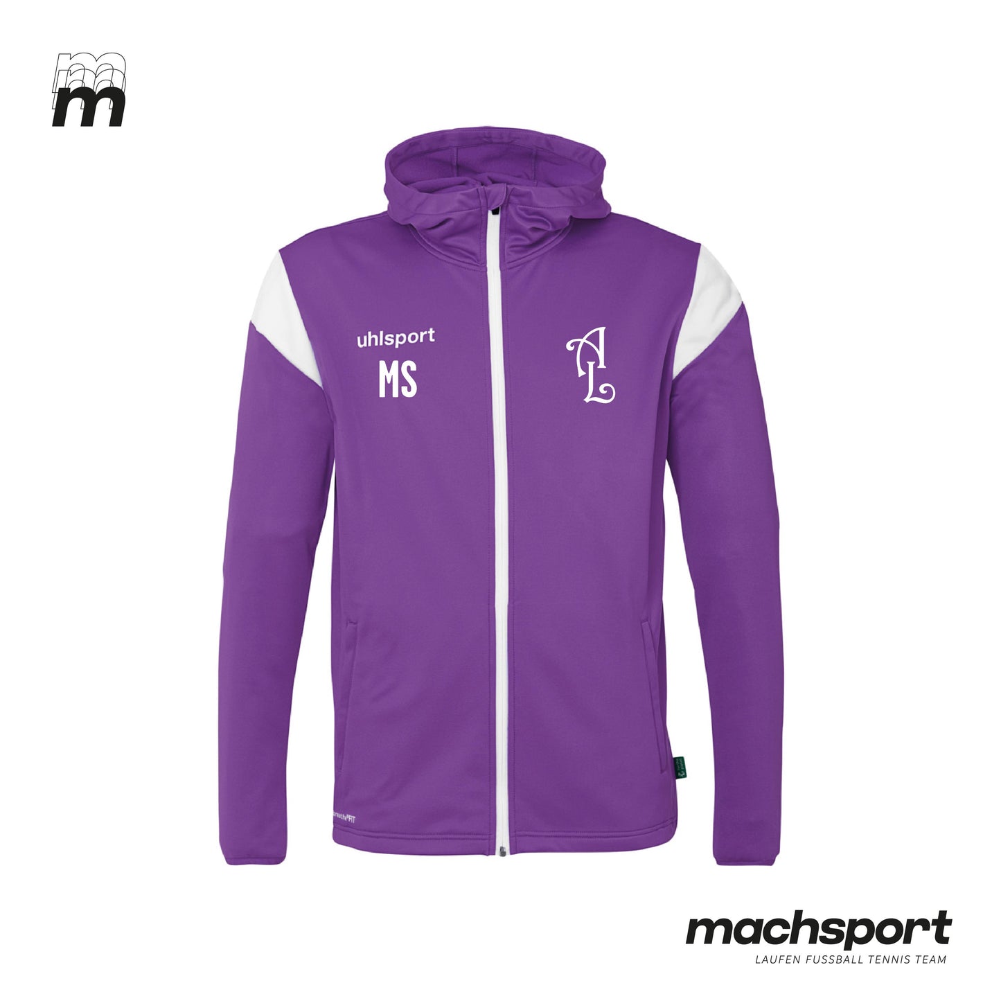 ASKÖ Leonding Fan Jacke mit Kapuze Retro - machsport