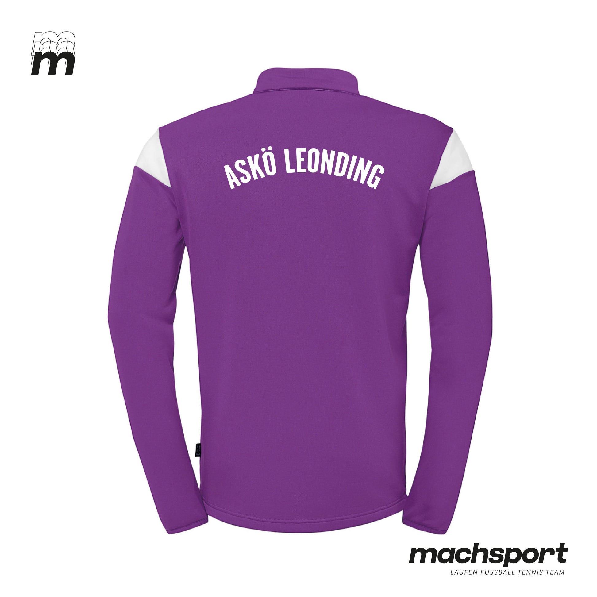 ASKÖ Leonding Fan Ziptop Retro - machsport – Bild 