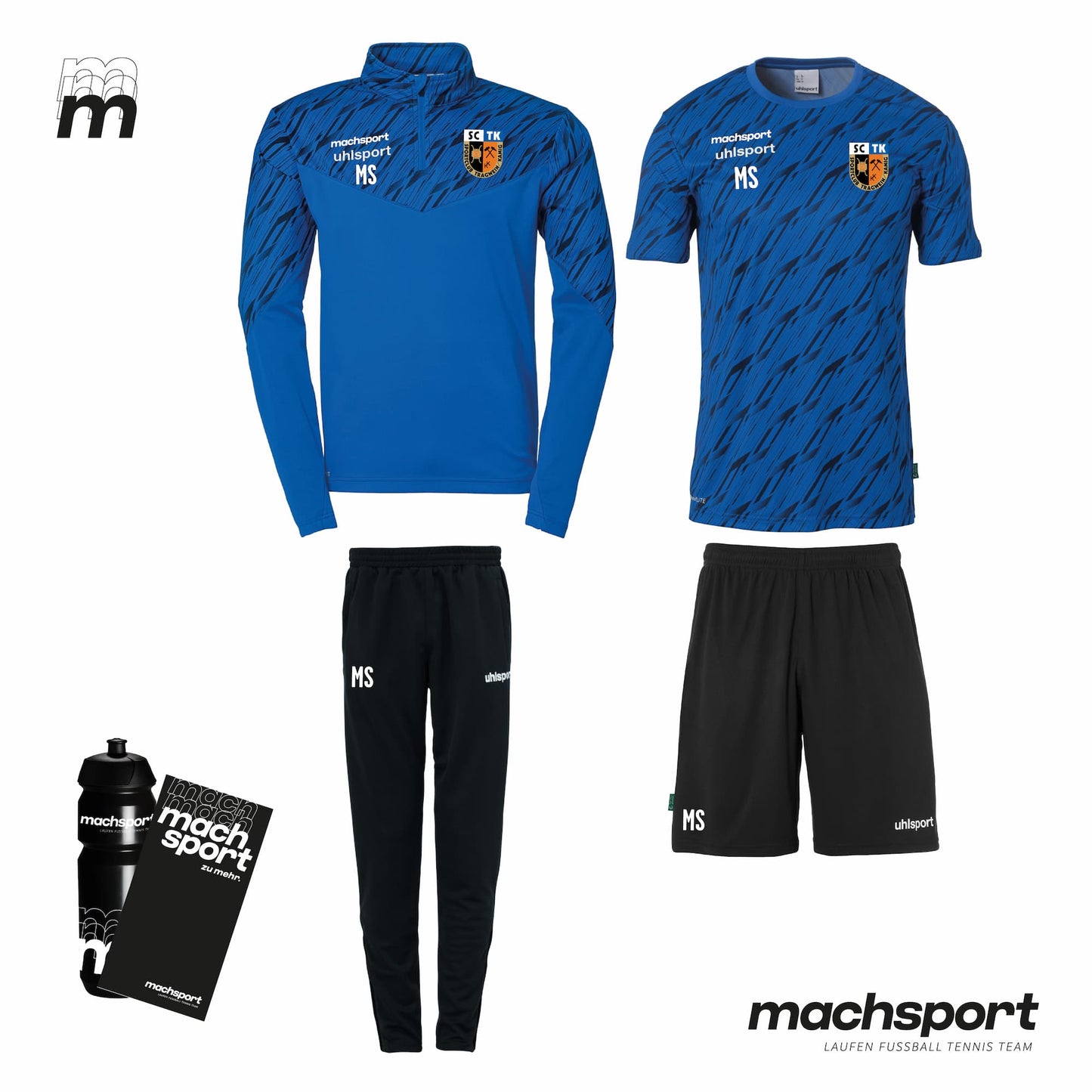 SC Tragwein/Kamig Trainingsset Ziptop - machsport