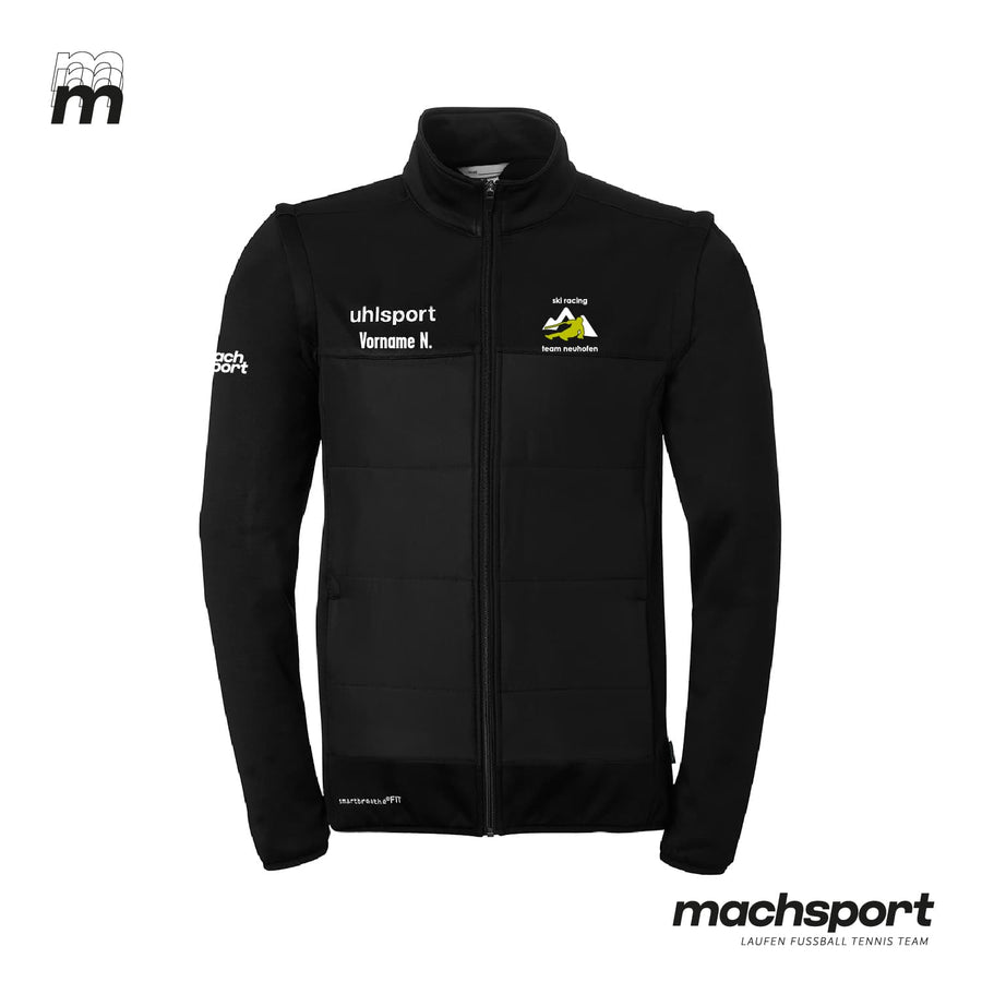 Ski Racing Team Neuhofen Funktionsjacke mit abnehmbaren Ärmeln mit Logostick - machsport
