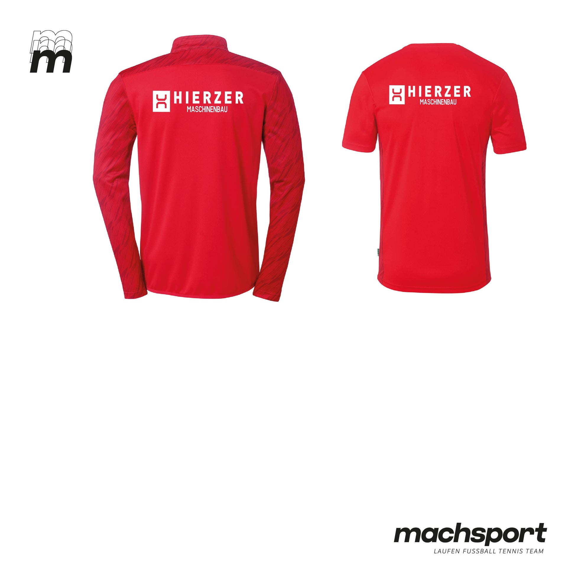 SPG Wilhering/Mühlbach Trainingsset KM Rückendruck Shirt und Trainingsjacke – Bild 