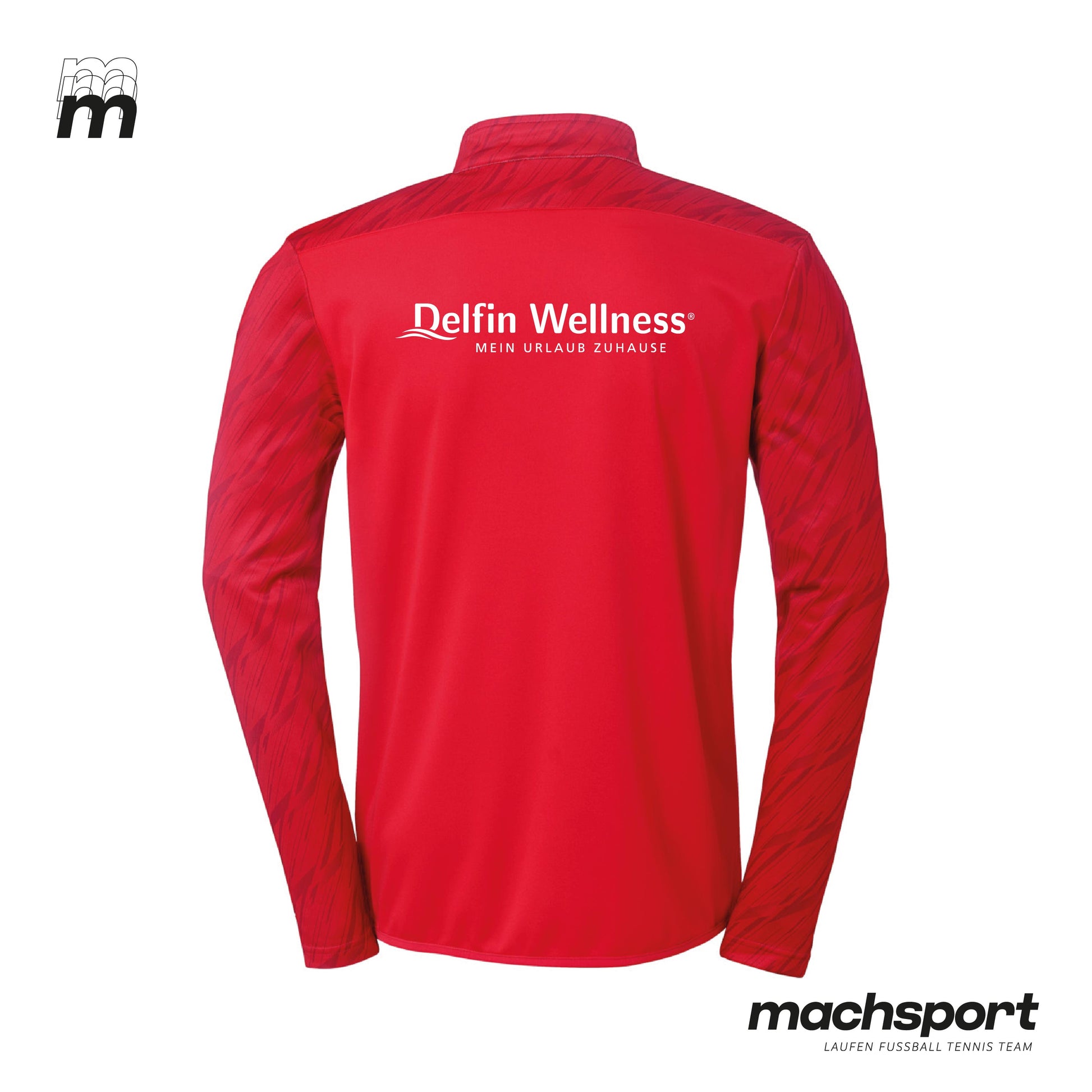 SPG Wilhering/Mühlbach NW Trainingsjacke Rückansicht – Bild 