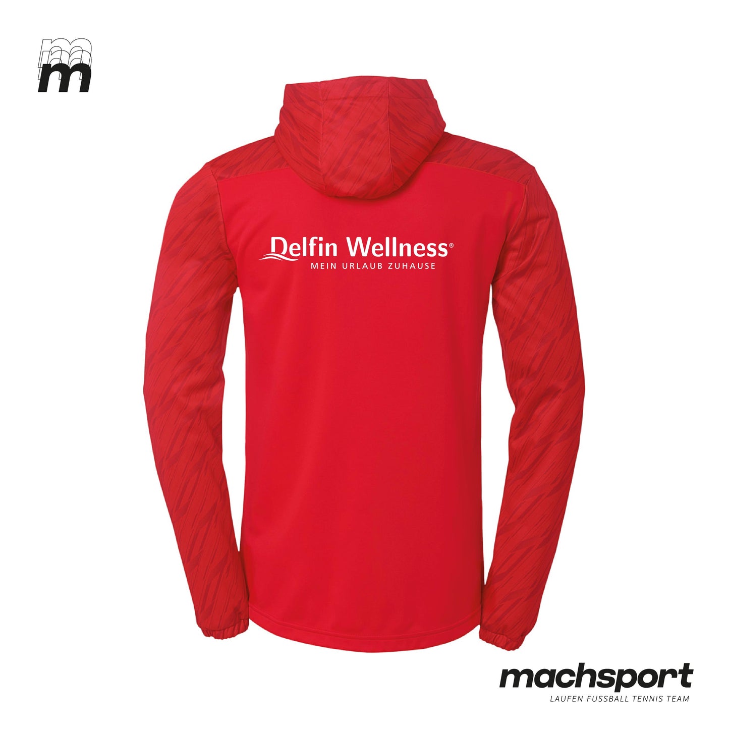 SPG Wilhering/Mühlbach NW Trainingsjacke mit Kapuze Rückansicht