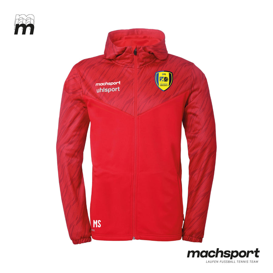 SPG Wilhering/Mühlbach NW Trainingsjacke mit Kapuze Vorderansicht