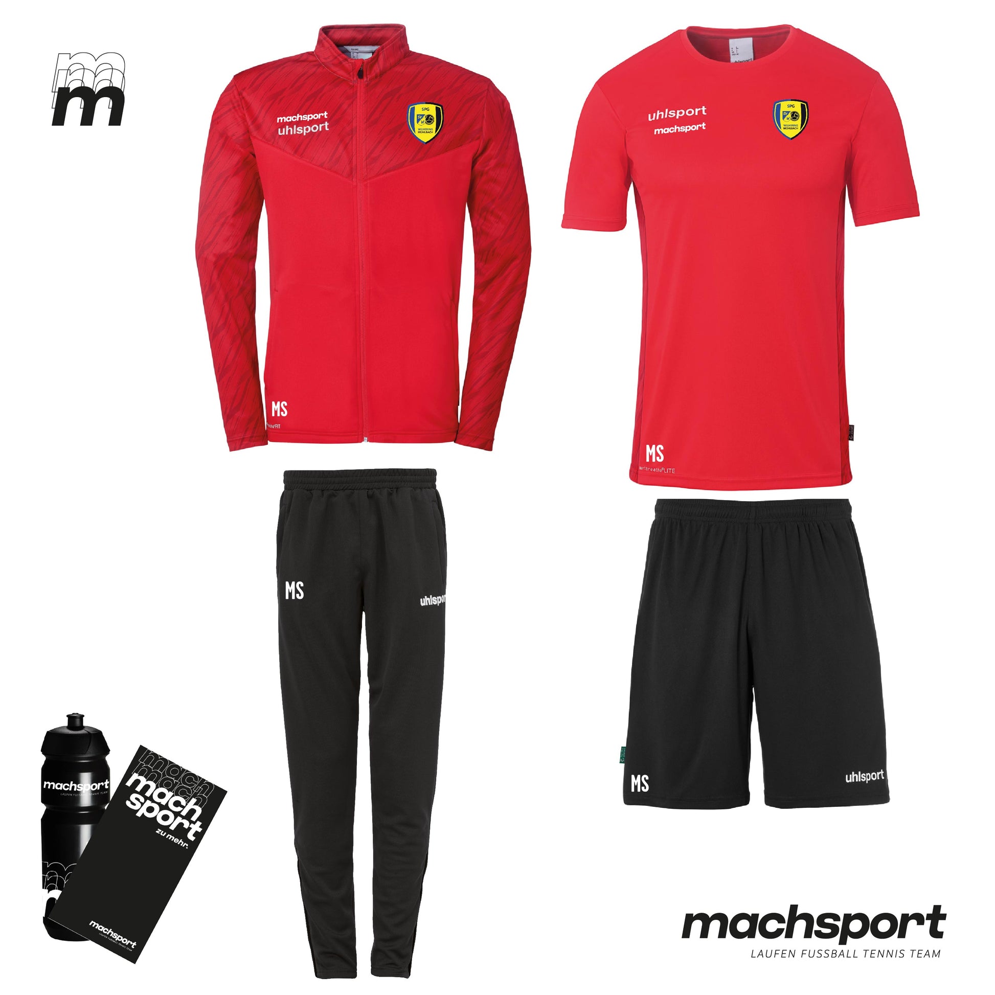 SPG Wilhering/Mühlbach Trainingsset NW Vorderansicht – Bild 