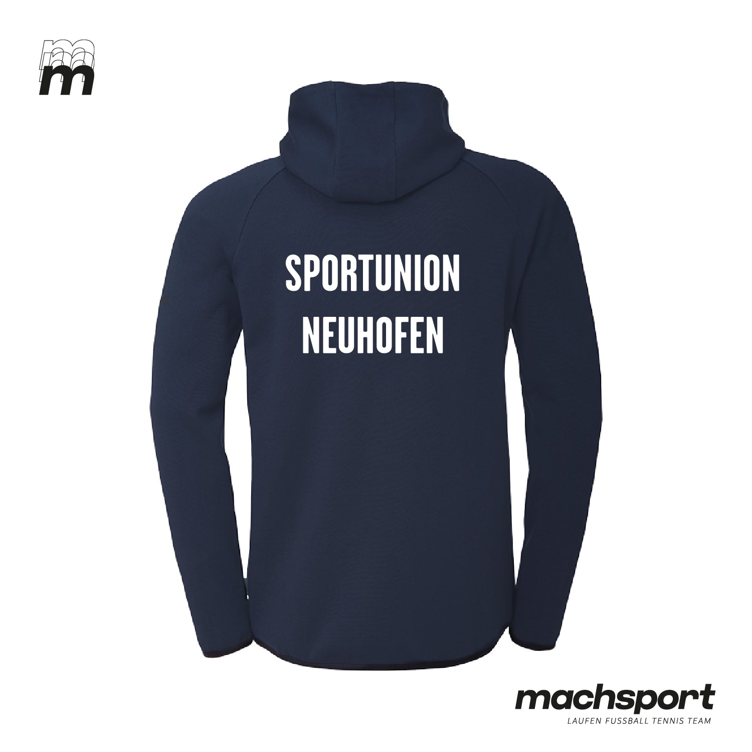Sportunion Neuhofen Lifestyle Hoodie - machsport – Bild 