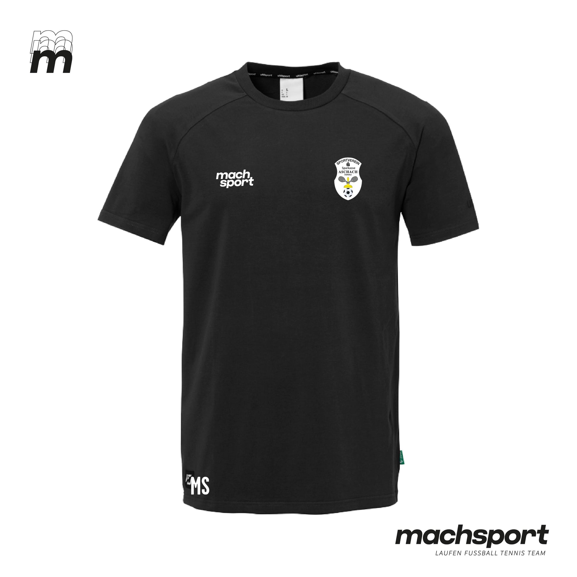 SV Aschach a. d. D. Lifestyle T-Shirt - machsport – Bild 