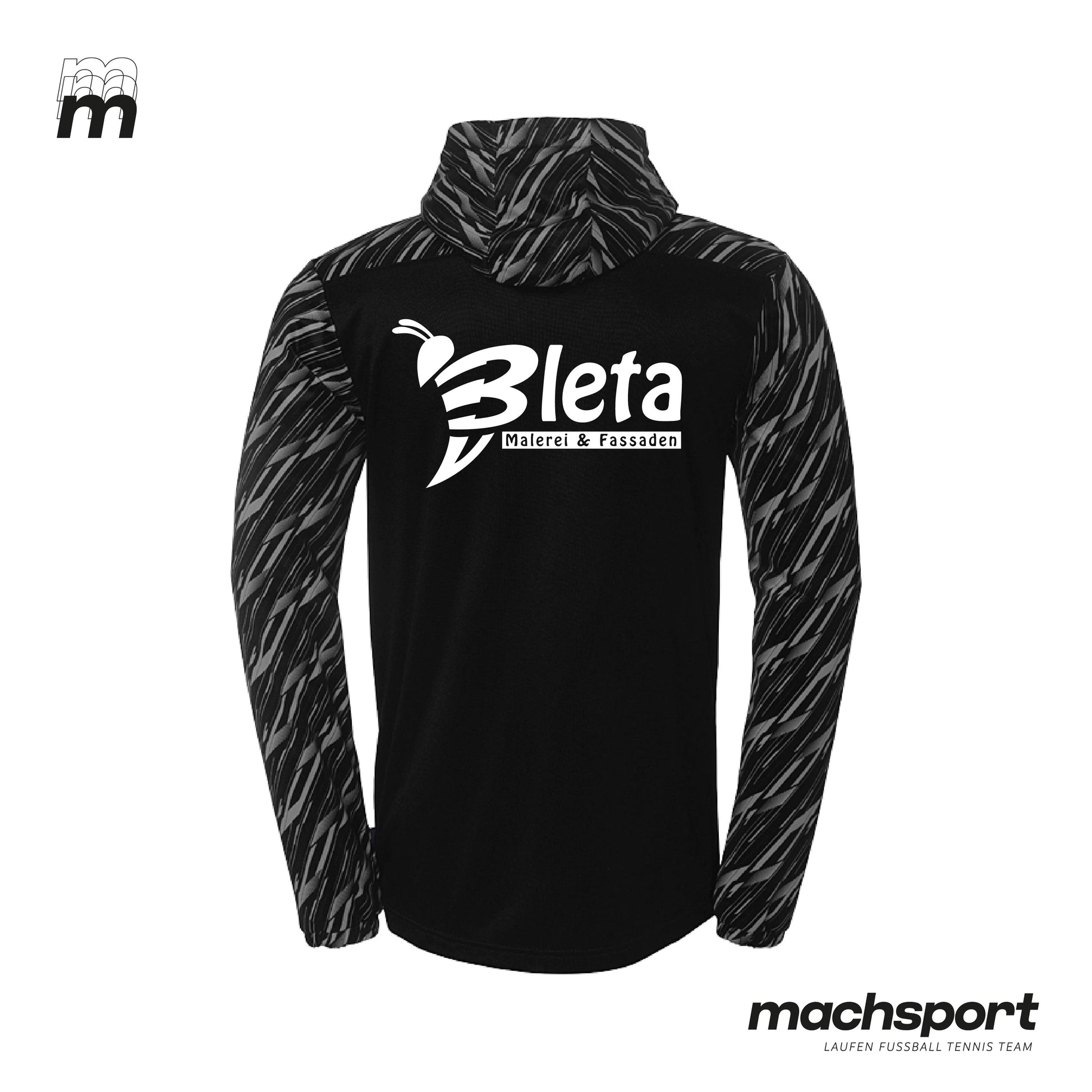 SV Aschach a. d. D. Trainingsjacke mit Kapuze - machsport – Bild 